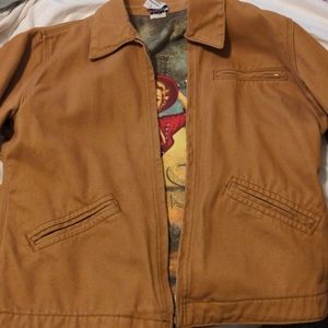 Ethyl front zip canvas jacket